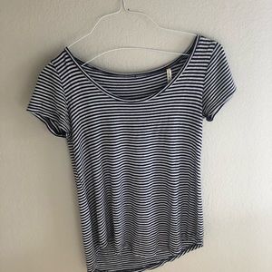 Black and white shirt